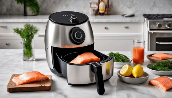 Saumon surgelés air fryer : préparation rapide et croustillante