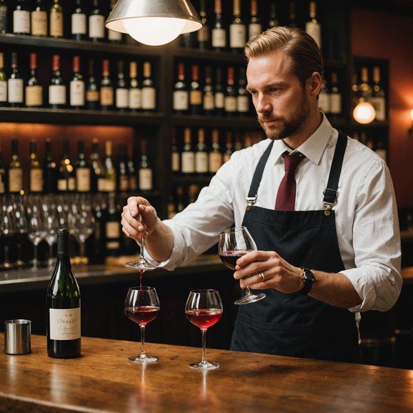 Quelles sont les meilleures pratiques pour servir des cocktails à base de vin dans un bar à vins?