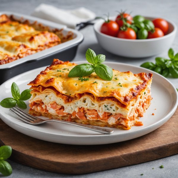 Quelle méthode pour faire des lasagnes au saumon avec une béchamel légère?