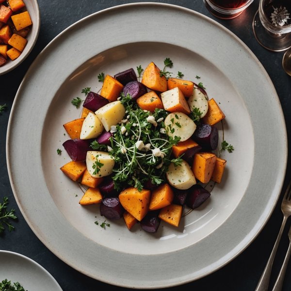 Quelles stratégies pour proposer des plats à base de légumes racines dans un restaurant de cuisine hivernale ?